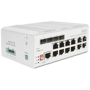 Digitus DN-651139 Industrial Ethernet Switch 8 + 4 poorten 10 / 100 / 1000 MBit/s