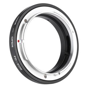 TOMTOP JMS FD-EOS Adapter Ring Lens Mount voor Canon FD Lens geschikt voor EOS Mount Lenzen