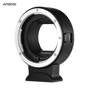 Andoer EF-EOSR Autofocus Camera Lens Adapter Ring IS Beeldstabilisatie Elektronisch Diafragma