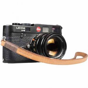 BRONKEY Tokyo #206 - Tanned & Brown leather camera strap