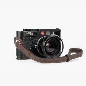 BRONKEY Roma #202 - Brown leather camera handstrap