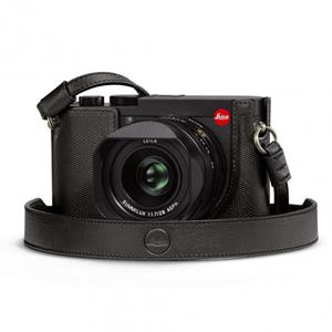 LEICA Leather Carrying strap Q2 Black