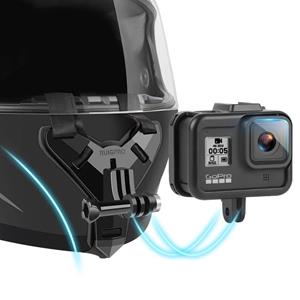 EchoCx330 Motorhelm Chin Stand Mount Houder Voor Gopro Hero 10 9 8 7 6 5 4 3 Sport Camera full Face Houder Accessoire