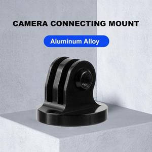 Yixiubaoo Cameraschroefhouder Lichtgewicht Eenvoudig te installeren Camerastatief van aluminiumlegering voor GoPro