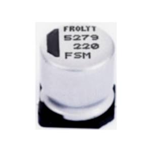 Frolyt E-RS3079 Elektrolyt-Kondensator SMD 4.5mm 22 µF 100V 20% (Ø x L) 8.9mm x 12mm