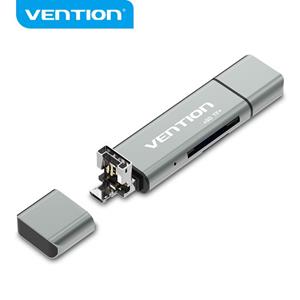 Vention Micro SD Card Reader Adapter Type C Micro USB3.0 SD Card Adapter for MacBook Laptop