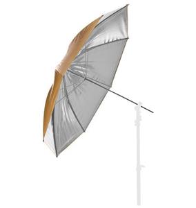 Bresser Paraplu goud/zilver afmeting 83 cm met verwisselbaar doek