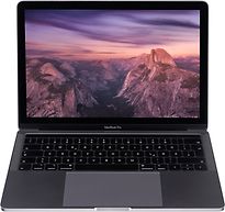 Apple MacBook Pro mit Touch Bar und Touch ID 13.3 (True Tone Retina Display) 2.3 GHz Intel Core i5 8 GB RAM 256 GB SSD [Mid 2018, Duitse toetsenbordindeling, QWERTZ] spacegrijs - refurbished