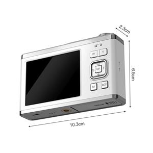 Andoer 2,88-inch draagbare digitale camera Compactcamera 50MP 4K Ultra HD 16X zoom Autofocus