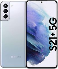 Samsung Galaxy S21 Plus 5G Dual SIM 128GB zilver - refurbished