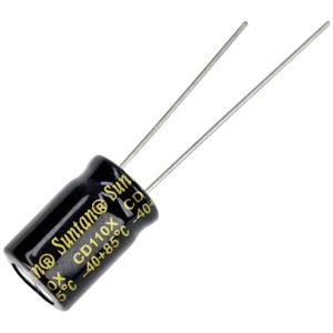 Suntan TS13DE1C221MSB040R Elektrolytische condensator 3.5 mm 220 µF 16 V 20 % (l x b) 12 mm x 8 mm 1 stuk(s)