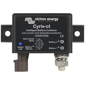 Victron Energy Cyrix-ct 12/24V 230A Relaismodule Nominale spanning: 12 V, 24 V Schakelstroom (max.): 500 A 1 stuk(s)