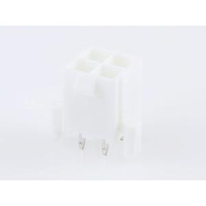 Molex 39299046 Female header, inbouw (standaard) Totaal aantal polen: 4 Rastermaat: 4.2 mm Inhoud: 1 stuk(s) Tray