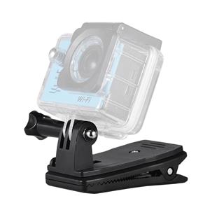 TOMTOP JMS Rugzak Strap Cap Clip Mount 360 graden roterende klem arm voor GoPro Hero 6/5/4/3 Action Camera