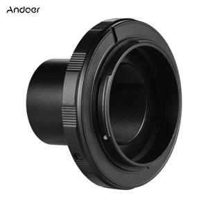 Andoer Camera Telescoop Adapter Ring Fotografie Accessoire Vervanging voor Nikon Camera 1,25 inch