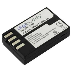 Digibuddy Camera accu compatibel met Pentax D-Li109 / 1100 mAh | 