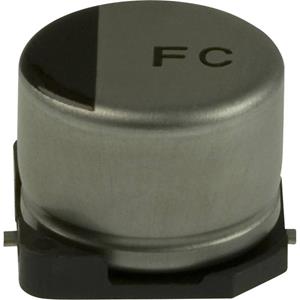 Panasonic Elektrolytische condensator SMD 100 µF 10 V 20 % (Ø) 8 mm 1 stuk(s)