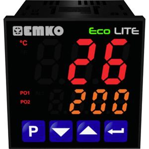 Emko ecoLITE.4.5.1R.0.0 Temperaturregler Pt100, J, K, R, S, T, L -199 bis +999°C Relais 5A (L x B x