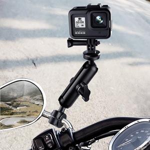 VICTORY OUTDOOR Metalen Motor Fiets Camera Houder Stuur Spiegel Mount Bike Bracket voor GoPro Hero 9 8 10 Telefoon Actie Camera accessoires