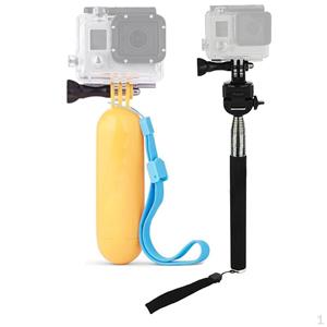 Sports Fun Club Handle Extending Monopod + Waterproof Floating handheld Action Camera