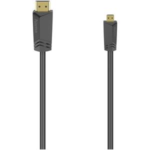 Hama High-speed HDMI-Kabel, con. Type A - con. Type D (Micro), ethernet, 1,5 m HDMI kabel