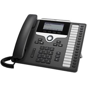 Cisco CP-7861-3PCC-K9= VoIP-systeemtelefoon LC-display Antraciet