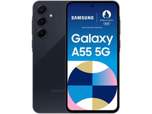 Samsung Galaxy A55 5G 5G smartphone 128 GB 16.8 cm (6.6 inch) Navy Android 14 Hybrid-SIM