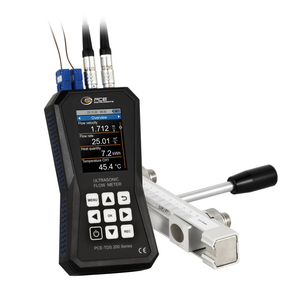 pceinstruments PCE Instruments Ultraschall-Sensor PCE-TDS 200+ SR Betriebsspannung (Bereich): 5V Messbereich: 0 - 3