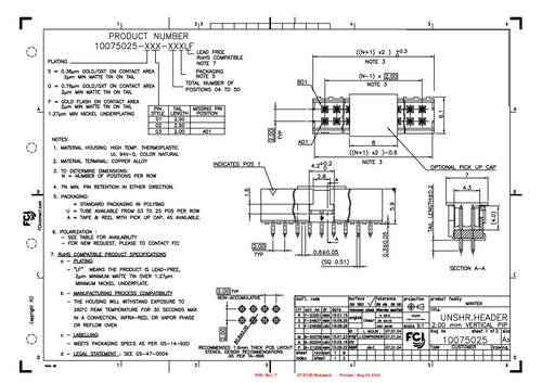 FCI 10075025-F01-18ULF Inhoud: 1 stuk(s) Tube