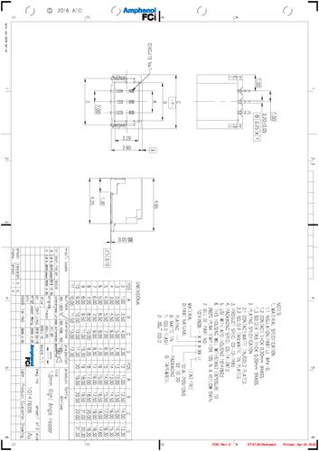 FCI 10147606-00020LF Inhoud: 1700 stuk(s) Tape