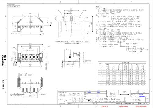 FCI 10150526-0511HLF Inhoud: 3000 stuk(s) Tape