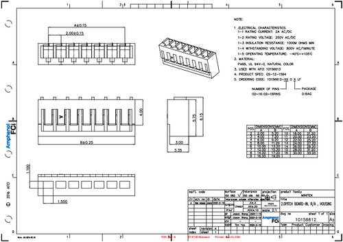FCI 10156612-1500LF Inhoud: 1 stuk(s)