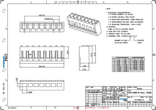FCI 10156614-1100LF Inhoud: 1 stuk(s)