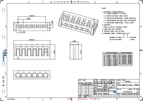 FCI 10156618-1100LF Inhoud: 1 stuk(s)