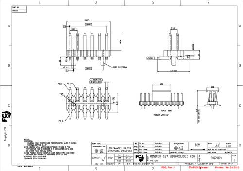 FCI 20021121-00010T1LF Inhoud: 1 stuk(s) Tube