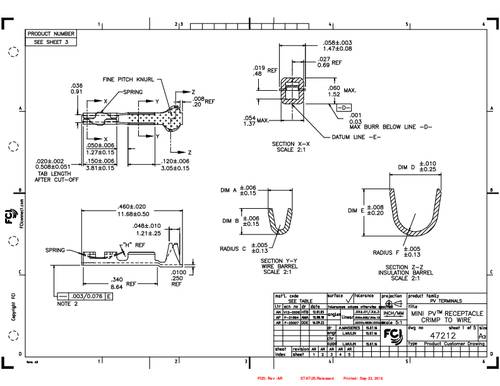 FCI 48048-000LF Inhoud: 10000 stuk(s) Tape on Full reel