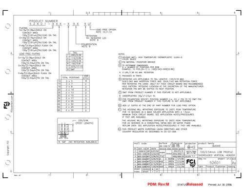 FCI 52601-G10-8LF Inhoud: 1 stuk(s) Tray
