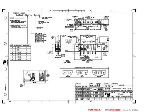 FCI 53611-S14-4LF Inhoud: 1 stuk(s) Tray