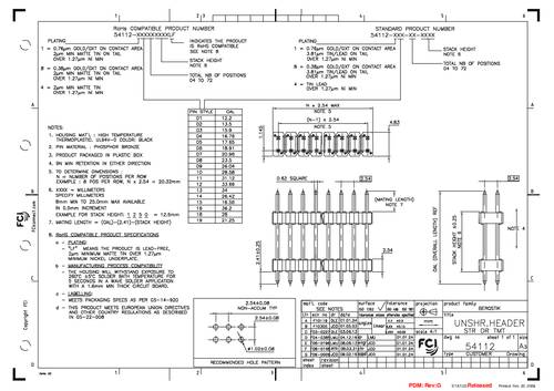 FCI 54112-406141050LF Inhoud: 1 stuk(s)