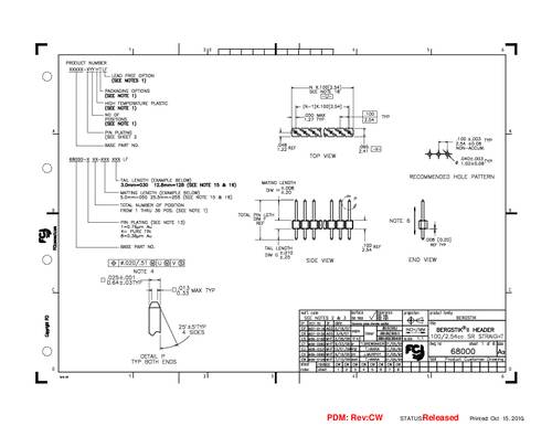 FCI 68002-208HLF Inhoud: 1 stuk(s) Bag