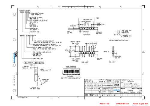 FCI 68004-102HLF Inhoud: 1 stuk(s) Bag