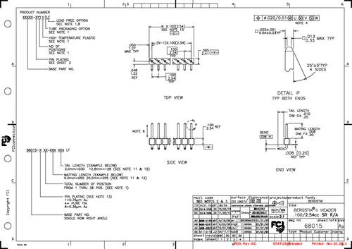 FCI 68015-202HLF Inhoud: 1 stuk(s) Bag