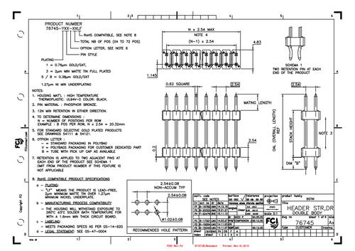 FCI 76745-501-12LF Inhoud: 1 stuk(s)