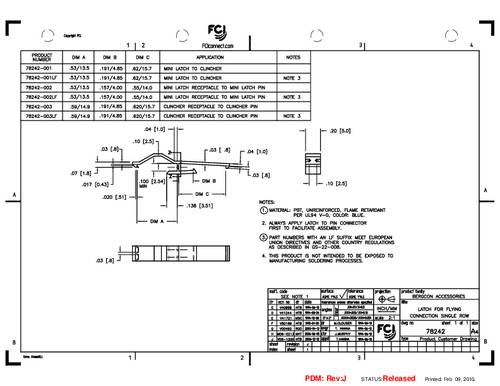 FCI 78242-003LF Inhoud: 1 stuk(s) Bag