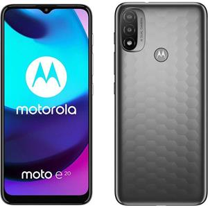 Motorola Moto E20 32GB - Grijs - Simlockvrij - Dual-SIM