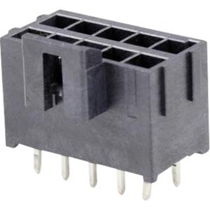 Molex 1722981210 Female header, inbouw (standaard) Totaal aantal polen: 10 Rastermaat: 3.5 mm Inhoud: 1 stuk(s) Tray