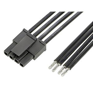 Molex Buchsengehäuse-Kabel Polzahl Gesamt 4 2147512043