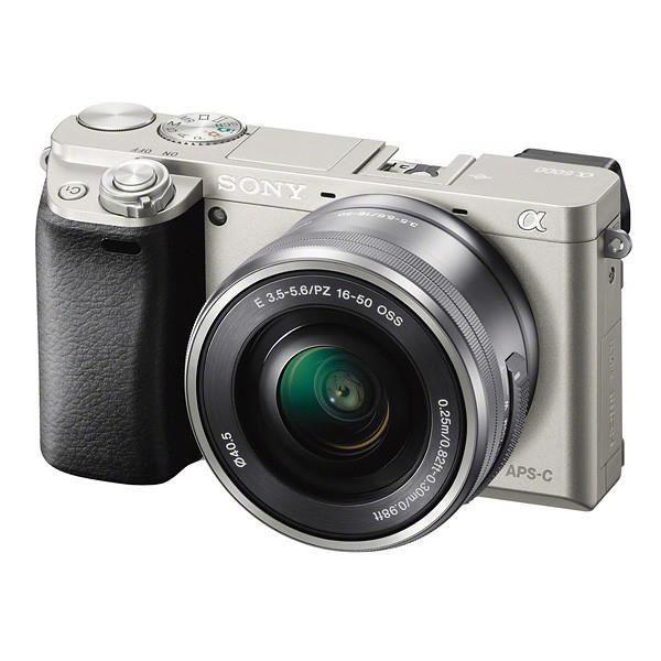 Sony Hybride camera Alpha a6000 - Zilver +  E PZ OSS f/3.5-5.6