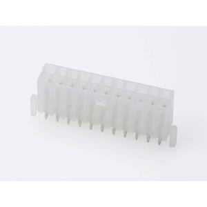 Molex 39299222 Female header, inbouw (standaard) Totaal aantal polen: 22 Rastermaat: 4.20 mm Inhoud: 1 stuk(s) Tray