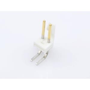 Molex 417920511 Male header, inbouw (standaard) Totaal aantal polen: 2 Rastermaat: 3.96 mm Inhoud: 1 stuk(s) Bag